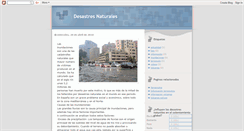 Desktop Screenshot of desastress-naturales.blogspot.com