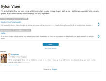 Tablet Screenshot of nylonvixen.blogspot.com
