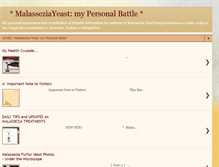 Tablet Screenshot of malasseziayeast-mypersonal-battle.blogspot.com