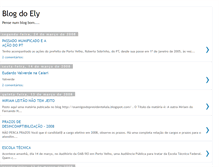 Tablet Screenshot of elybezerra.blogspot.com