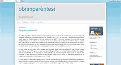 Desktop Screenshot of obrimparentesi.blogspot.com