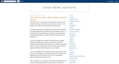 Desktop Screenshot of goodnewsarchive.blogspot.com