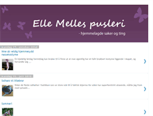 Tablet Screenshot of ellemellespusleri.blogspot.com