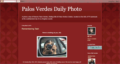 Desktop Screenshot of palosverdesdailyphoto.blogspot.com