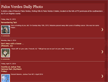 Tablet Screenshot of palosverdesdailyphoto.blogspot.com