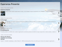 Tablet Screenshot of esperanzapresente2030.blogspot.com