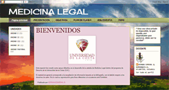 Desktop Screenshot of medicinalegalcuc.blogspot.com