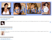 Tablet Screenshot of celebritiespages.blogspot.com