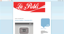 Desktop Screenshot of la-publi.blogspot.com