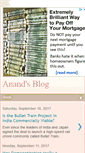 Mobile Screenshot of anandvijayakumar.blogspot.com