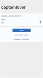Mobile Screenshot of captainlover.blogspot.com