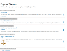 Tablet Screenshot of edgeoftreason.blogspot.com