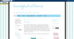 Desktop Screenshot of breakfastatmoms.blogspot.com