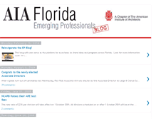 Tablet Screenshot of aiafloridaemergingprofessionals.blogspot.com