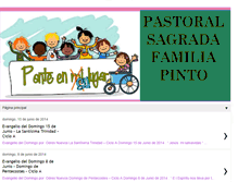 Tablet Screenshot of pastoralsagradafamiliapinto.blogspot.com