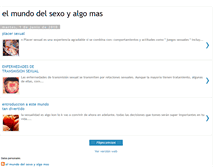 Tablet Screenshot of elmundodelsexoyalgomas.blogspot.com