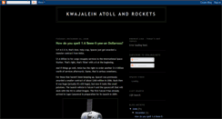 Desktop Screenshot of kwajrockets.blogspot.com