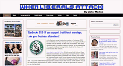 Desktop Screenshot of liberalsattack.blogspot.com