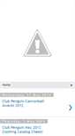 Mobile Screenshot of clubpenguincannonball.blogspot.com