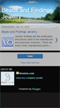 Mobile Screenshot of beadsandfindingsjewelry.blogspot.com