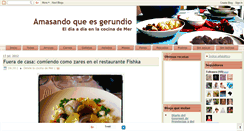 Desktop Screenshot of amasandoqueesgerundio.blogspot.com