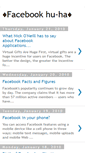 Mobile Screenshot of facebookhu-ha.blogspot.com