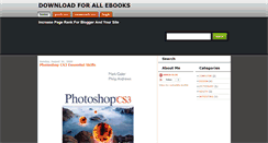 Desktop Screenshot of fulldl4ebooks.blogspot.com