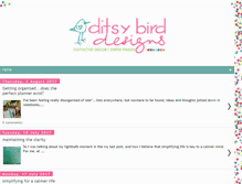 Tablet Screenshot of ditsybirddesigns.blogspot.com