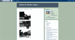 Desktop Screenshot of borderjumper.blogspot.com