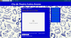 Desktop Screenshot of ciadeteatroletrajovem.blogspot.com