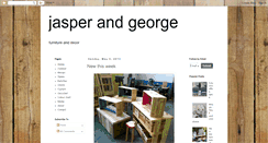 Desktop Screenshot of jasperandgeorge.blogspot.com