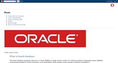 Desktop Screenshot of oracle-database-tips.blogspot.com