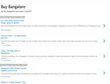 Tablet Screenshot of buybangalore.blogspot.com