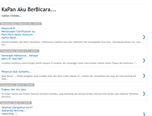 Tablet Screenshot of kapanakuberbicara.blogspot.com