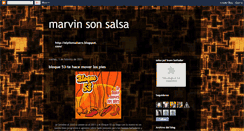 Desktop Screenshot of marvinsonsalsa.blogspot.com