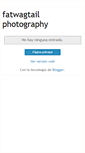 Mobile Screenshot of fatwagtailphotography.blogspot.com