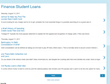 Tablet Screenshot of financestudentloans.blogspot.com