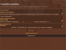 Tablet Screenshot of consiliere-juridica-online.blogspot.com