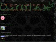 Tablet Screenshot of bentguy.blogspot.com