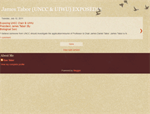 Tablet Screenshot of exposejamestabor.blogspot.com