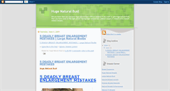 Desktop Screenshot of huge-naturalbust.blogspot.com