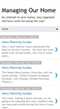 Mobile Screenshot of managingourhome.blogspot.com