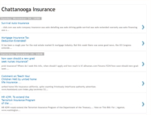 Tablet Screenshot of chattanoogainsurance.blogspot.com