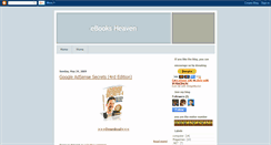 Desktop Screenshot of e-books-heaven.blogspot.com