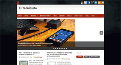 Desktop Screenshot of eltecniquito.blogspot.com