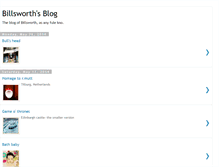 Tablet Screenshot of billsworth.blogspot.com