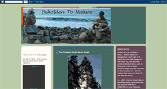 Desktop Screenshot of beholden-to-nature.blogspot.com
