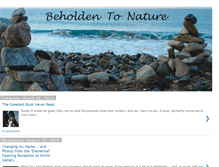 Tablet Screenshot of beholden-to-nature.blogspot.com