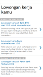 Mobile Screenshot of lokerjamu.blogspot.com