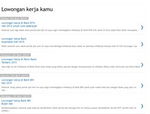 Tablet Screenshot of lokerjamu.blogspot.com